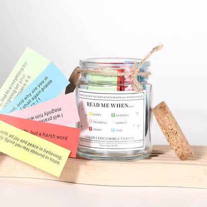 Handmade 90 Days Bible Verse Jar (Clearance Ends Soon)