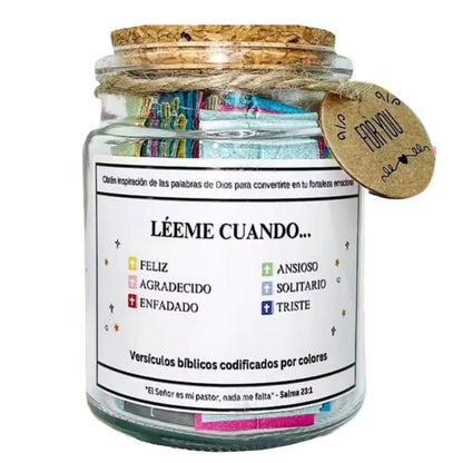 Handmade 90 Days Bible Verse Jar (Clearance Ends Soon)