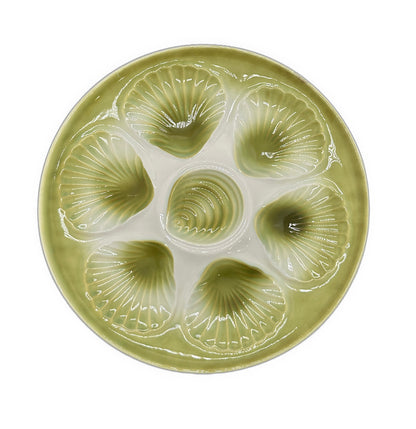 Vintage French Oyster Plate